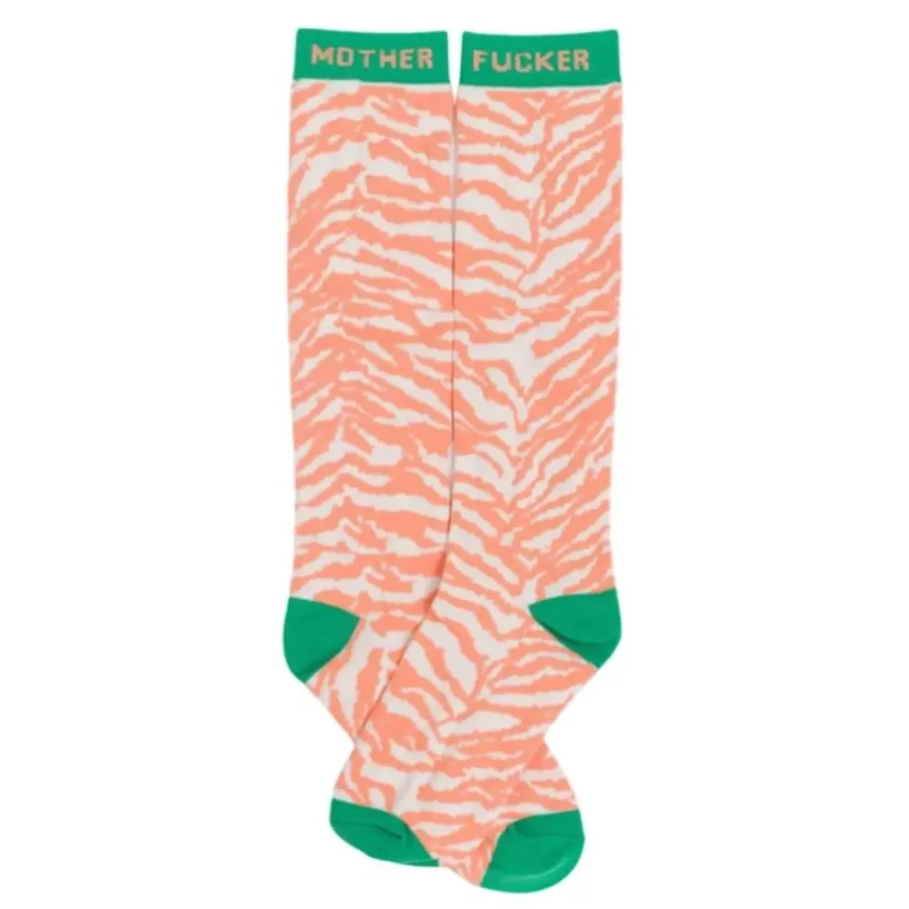 MOTHER Denim The High Stepper - Orange Zebra
